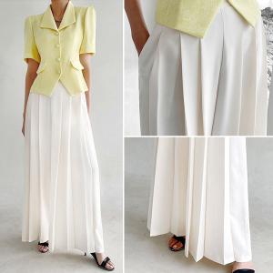 パンツ レディース ボトムス ワイドパンツ ハ...の詳細画像2