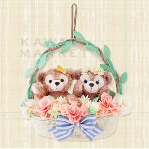 リース　ダッフィー＆フレンズのスプリングインブルーム　2020　シェリーメイ　インテリア　ディズニーシー限定　お土産　プレゼント　TDL