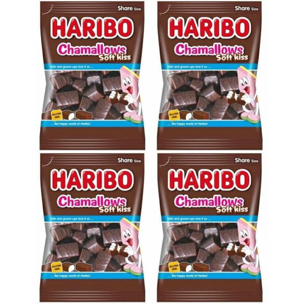 【海外発送】HARIBO ハリボー チョコマシュマロ Chamallows soft kiss 20...