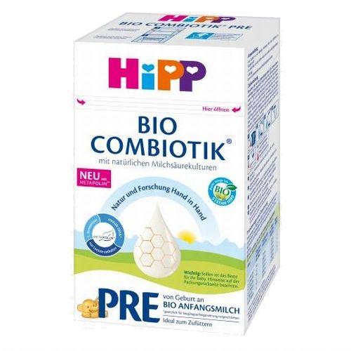 HIPP ヒップ オーガニック 粉ミルク ビオ コンビオティック Pre プレ 0ヶ月〜 600g