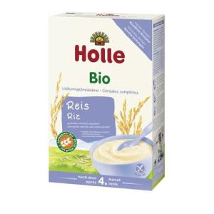 ホレ Holle オーガニック 有機玄米 離乳食 250g 4ヶ月〜 ビタミン おかゆ フレーク 粉末｜kawaiiglobal