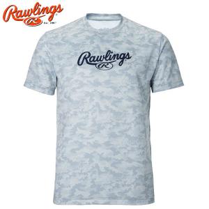 ローリングス ウェア 野球 半袖 カモ柄 Tシャツ AST10S04