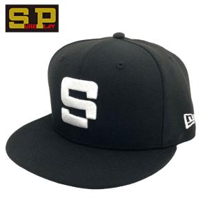シュアプレイ キャップ 帽子 野球 ニューエラ キャップ24 アジャスター式 SBU-NE2 ブラック｜kawaisports