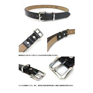 革キチ限定 UKサドルレザーベルト / 32m...の詳細画像4