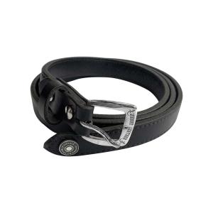 ジョニーレザー　ベルト 革ベルト メンズ 本革 サドルレザー バッファローレザー 革キチ JOHNNY LEATHERJBJ-Narrow Belt｜kawakichi