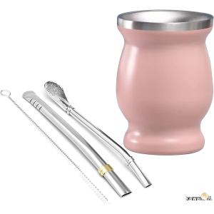 マテ茶カップ ステンレス製 アルゼンチン230...の詳細画像4
