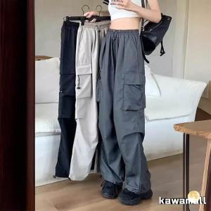 カジュアルパンツ カーゴパンツ レディース ミ...の詳細画像1