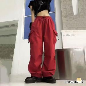 カジュアルパンツ カーゴパンツ レディース ミ...の詳細画像2
