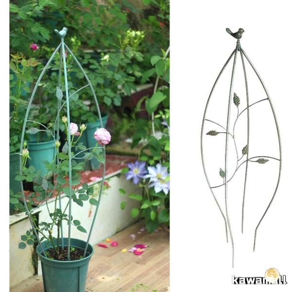 植物支柱 植物サポート 園芸支柱 爬藤植物 フラワーサポート 観葉支柱 オベリスク バラ 頑丈なプラ...