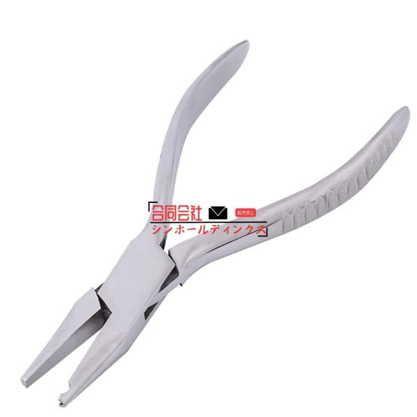 眼鏡プライヤー 眼鏡鼻パッド 修復ツール ステンレス鋼 鼻当て調整 ゆるみが自由に調節 メガネ用ヤッ...