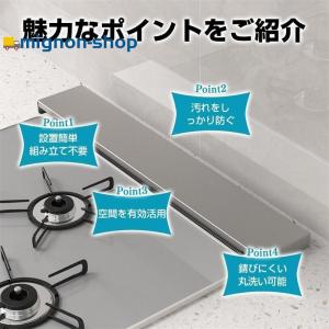 排気口カバー フラット 60cm キッチン ガ...の詳細画像2