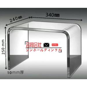 アクリルテーブル アクリル ベッドテーブル ロ...の詳細画像2