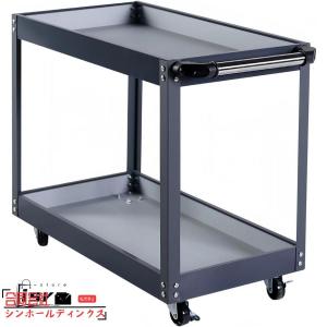 ツールワゴン 3段 高さ73cm*幅72cm*奥行35.5cm 耐荷重300kg キャスター付き ツールカート スチール 工具ワゴン ツールトロリー 工具カート 工具台車 工具収納 DI