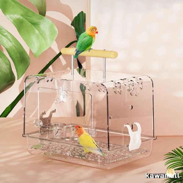 鳥かご 鳥籠 鳥 ケージ オカメインコ ケージ【30*21*23CM小型オウム用】 インコ ケージ?...