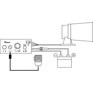 ノボル電器 船舶汽笛用アンプ MA-427 D...の詳細画像2