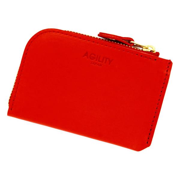 【ネコポス】財布 極小財布 コインケース 小銭入れ ミニ財布 コンパクト L字ファスナー AGILI...