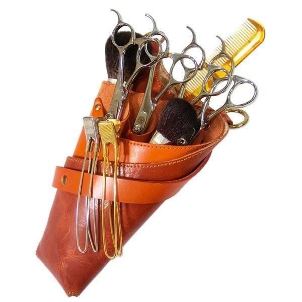 シザーケース 美容師 4丁 革 レザー 日本製 手作り AGILITY Pro アジリティ プロ ク...