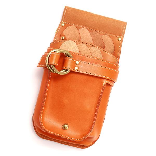 シザーケース 7丁 美容師 スタイリスト 本革 トリマー 腰 斜め掛け 日本製 AGILITY Pr...