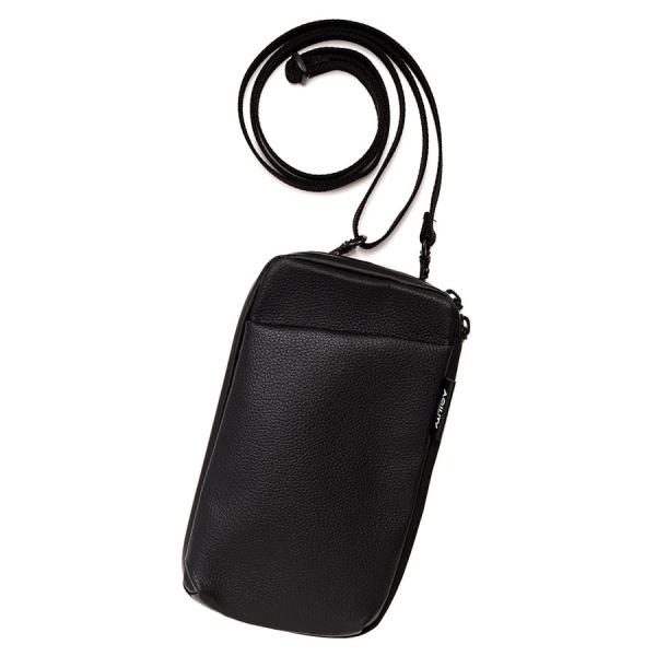 スマホショルダー メンズ  スマホポーチ ポシェット A6 長財布が入る サコッシュ 縦 本革 撥水...