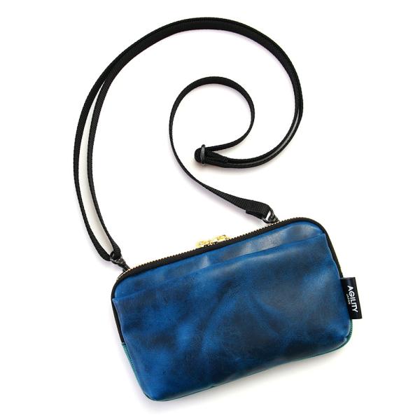 ショルダー A6 母子手帳 お薬手帖 お財布ショルダー ミニバッグ AGILITY affa アジリ...