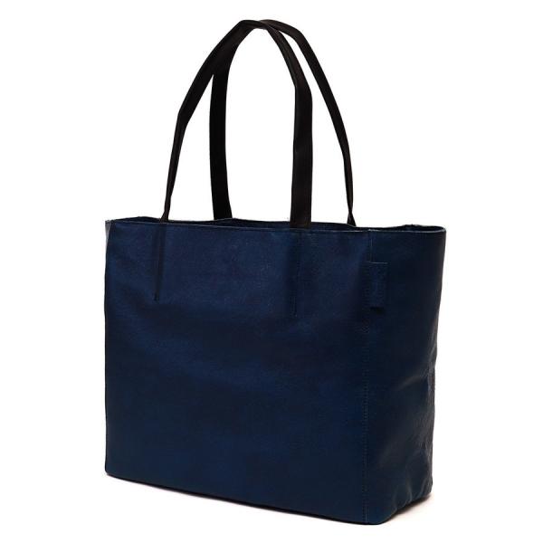 トートバッグ ファスナー付き A4 豚革 ピッグレザー シンプル 軽量 底鋲 AGILITY aff...