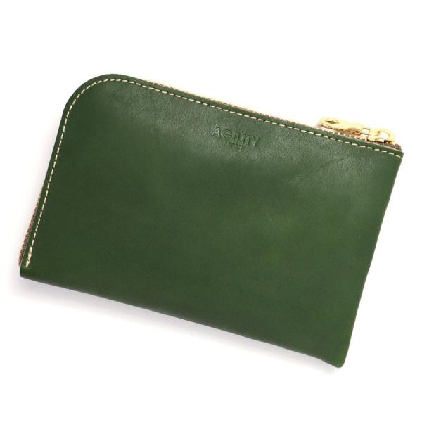 スマホ 財布 L字ファスナー 牛革 スマホが入る ミニ財布 コンパクト 小さい AGILITY af...