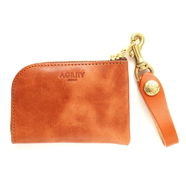 【ネコポス】コインケース 革 カードケース 小銭入れ レザー 日本製 AGILITY affa アジ...