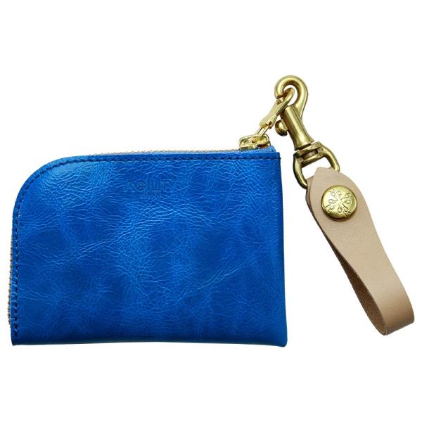 【ネコポス】コインケース カードケース 小銭入れ L字ファスナー コンパクト 本革 レザー AGIL...