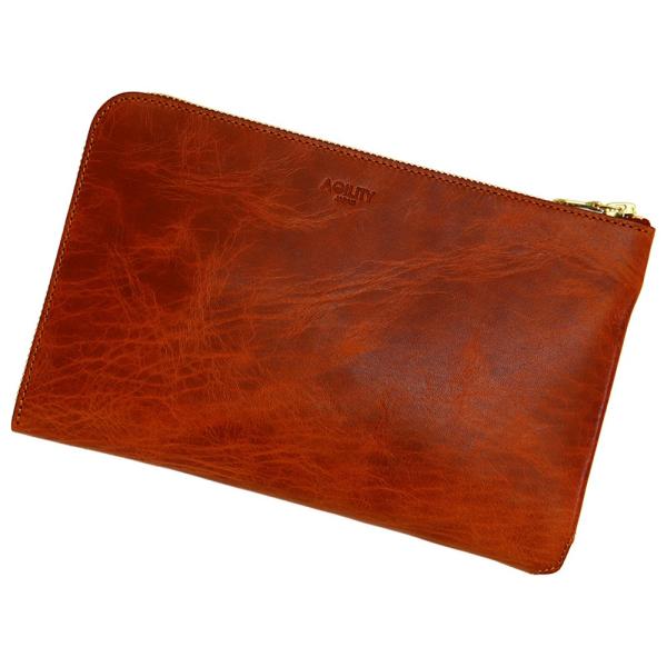 トラベルウォレット 長財布 お財布ポシェット パスポートケース 本革 AGILITY affa アジ...