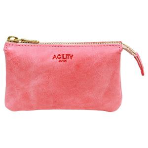 ミニポーチ 小物いれ 本革 レザー おしゃれ 軽い レザー 日本製 AGILITY affa アジリティアッファ メナージュ
