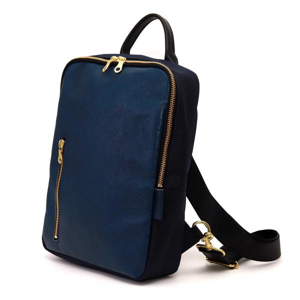 ミニリュック ボディバッグ バックパック 2way B5 通勤 レザー 軽量 豚革 小さめ AGIL...