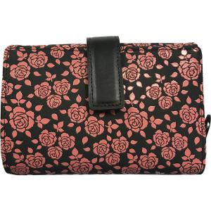 印傳屋（INDEN-YA） 印伝折財布 印傳屋上原勇七 庵(いほり) No.8214