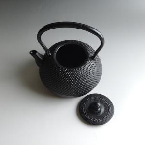 南部鉄瓶 平成丸アラレ 1リットル 南部鉄器 ...の詳細画像5