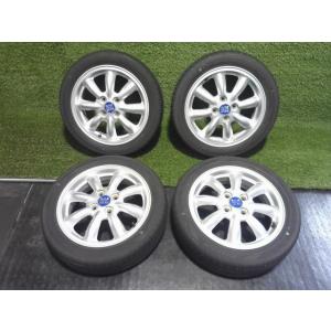 中古 ダイハツ純正 ミニライト 15インチ 4.5J 165/55R15 4本 タイヤホイール 165/55R15