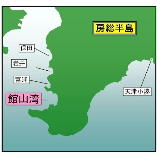 マイ海図  高精細印刷版パウチ加工無し 南房総館山湾８枚組