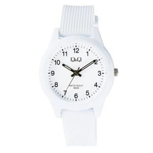 シチズン 腕時計 アナログ 日本製ムーブメント 10気圧防水 ウレタンベルト ホワイト 男女兼用 V01A-018VK/6271｜kawanetjigyoubu