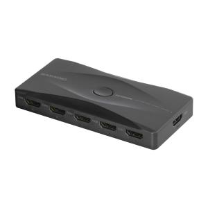 HDMIセレクタ 4K対応5ポート HDCP2.2 HDR10対応 グリーンハウス GH-HSWM5-BK/0106/送料無料メール便 箱畳む ポイント消化｜kawanetjigyoubu