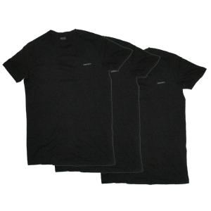 Tシャツ 3枚セット メンズ 丸首 クルーネック ブラック Ｍサイズ DIESEL ディーゼル SPDG/AALW 3PK/8134/送料無料｜kawanetjigyoubu