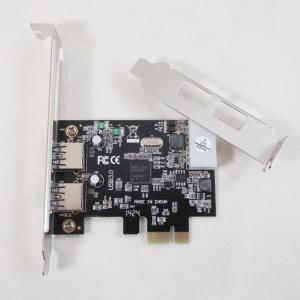 USB3.0 PCI-E 増設カード 2ポート ロープロ金具 変換名人4573286591211