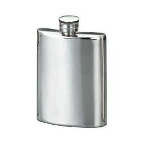 フラスコ スキットル ピューター製 英国ピンダーブロス社 6.0oz