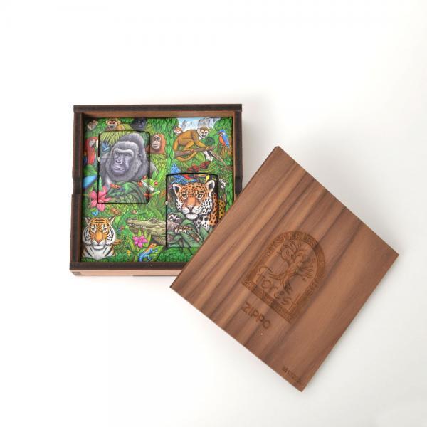 ジッポー オイルライターセット Mysteries of the Forest　25周年モデル ZI...