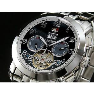 J.HARRISON/ジョンハリソン 自動巻腕時計JH-003RBダブルスケルトン