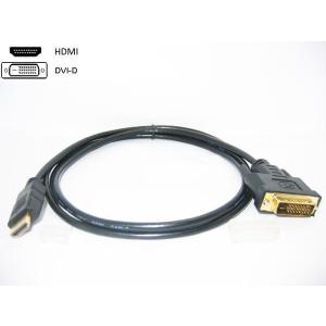 DVI-D to HDMI 1.8m　極細金メッキケーブルDVHD-18GS 変換名人/4571284886629｜kawanetjigyoubu