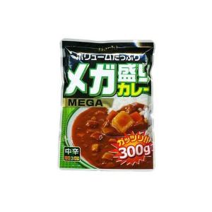 レトルトカレー メガ盛り 中辛 300gｘ１食 ハチ食品｜kawanetjigyoubu