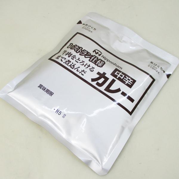 レトルトカレー レストラン仕様カレー 日本ハム 中辛ｘ４食セット/送料無料