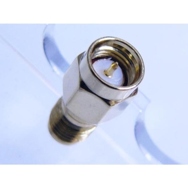 変換名人 RP-SMAアンテナ(オス) → SMA(オス)変換アダプタ RPSMAJ-SMAP 45...