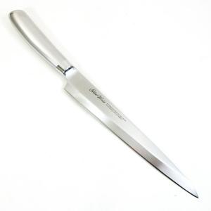 刺身包丁 柳刃 オールステンレス包丁 片刃 モリブデンバナジウム鋼 SW-13 日本製 スミカマ シャインワールド 1302/送料無料