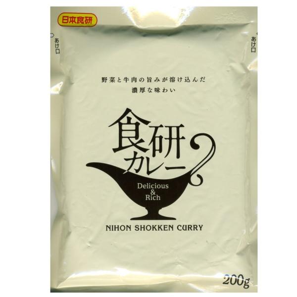 レトルトカレー 食研カレー/7612 晩餐館 焼肉のたれでお馴染み日本食研 業務用 200ｇｘ３０食...