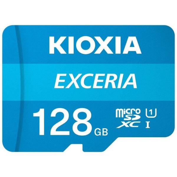 KIOXIA (旧東芝) マイクロSD microSDXCカード 128GB 128ギガ クラス10