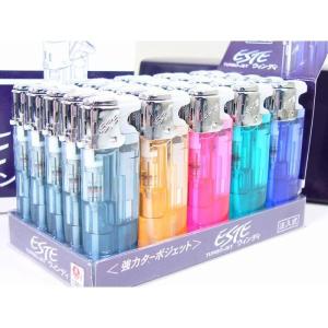 ツインライト注入式電子ライター ESTE TURBO-JET ウィンディ